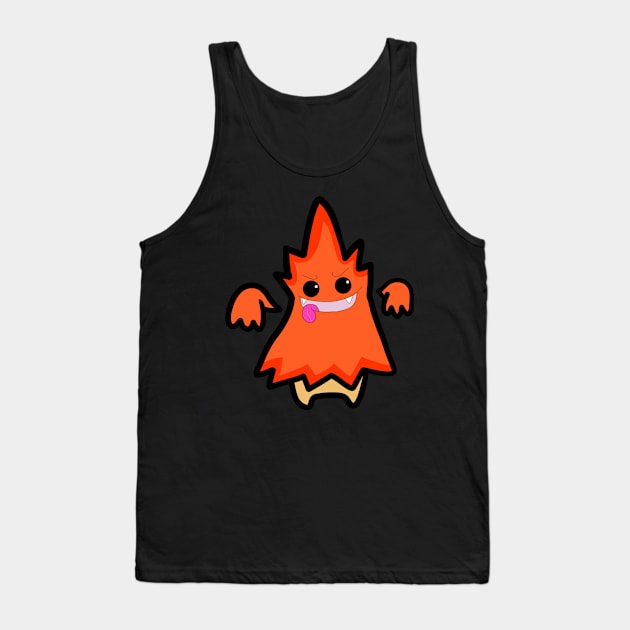 The flame fire red angry Tank Top by FzyXtion